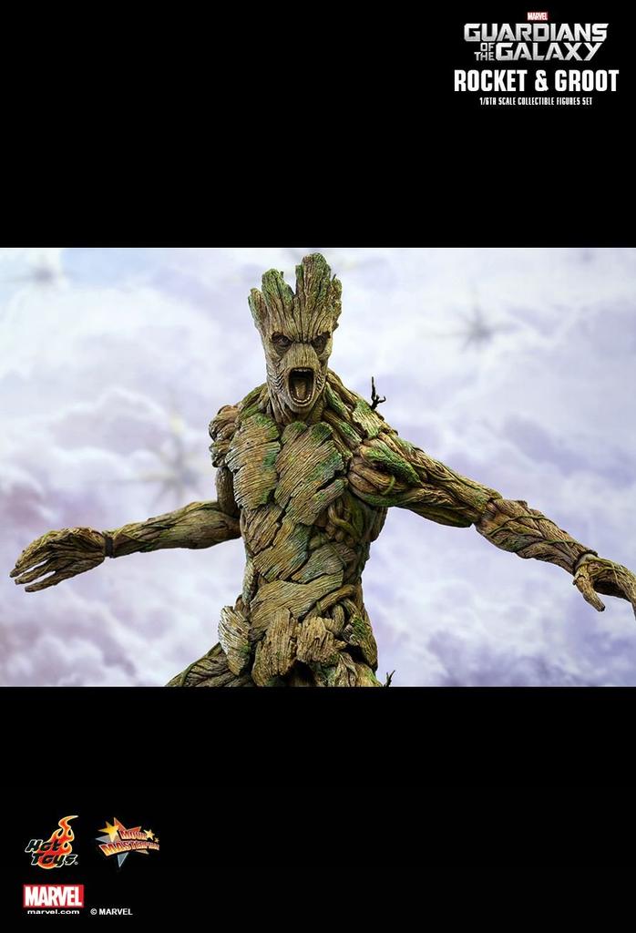 Sapiens of the Scale Rocket Groot of Accessories [Toy Exclusive] [Movie Masterpiece] "Guardians Galaxy" 1/6 Figures & (Set 2) [Bonus Included]