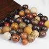 Vintage Natural Round Wood Spacer Beads Mixed Size Options for Kids DIY Craft Handmade Bracelet Necklace Jewelry Making
