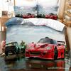 Forza Horizo Bedding Set Single Twin Full Queen King Size Bed Set Aldult Kid Bedroom Duvetcover Sets 3D Print  Sports Car