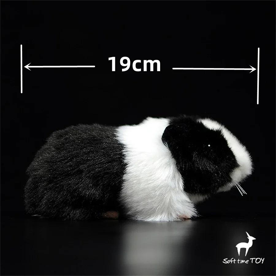 Guinea Pig High Fidelity Anime Cute Plushie Cavy Plush Toys Lifelike Hamster Animals Simulation Stuffed Doll Kawai Toy Gifts