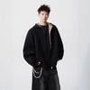 Splicing Plaid Sweater Gentlemen's Autumn High Street Hoodie Daily Wear Couple Jacket High Quality Durable Construction Practical Daily Use