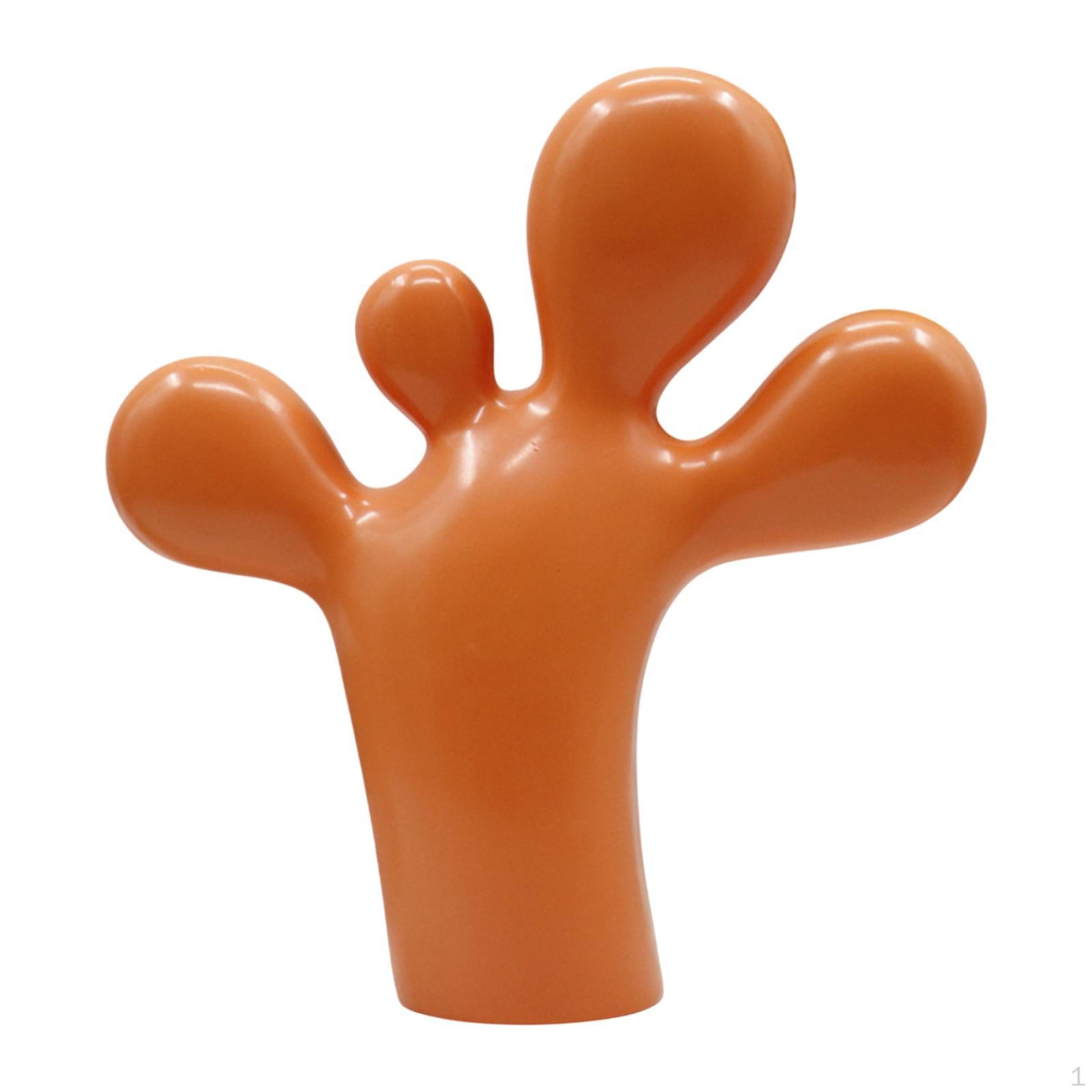 

Нога абстрактная скульптура декоративная фигурка творческая новинка современная статуя настольное украшение для Orange Small