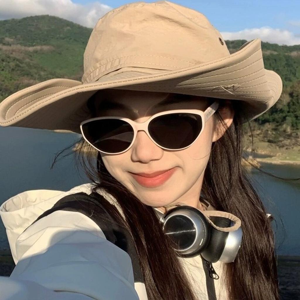 New Chestnut Cat's Eye Retro Sunglasses Women's Advanced Ultra-light Sunglasses Metal Hinge Men's Sunglasses Women's Sunglasses