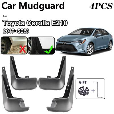 Für Toyota Corolla Zubehör E210 ~ 2023 4x Auto Kotflügel Backen Farbe Schmutzfänger Kotflügel Schützen Schlamm Guards Splash