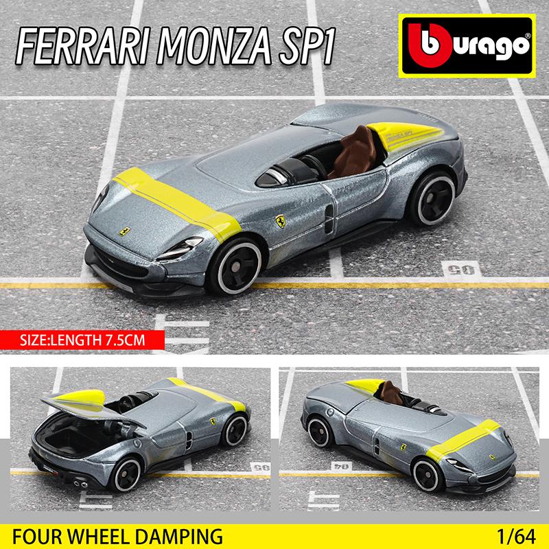 Bburago Mercedes Benz 300sl Porsche 911 GT2 RSCar Model Collection Kids Xmas Gift Toys for Boys Ferrari LAMBORGHINI Porsche