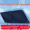 Double Ring Car Sunshade Umbrella - Windshield Heat Protection & Insulation