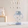 Richell Infant Bottom Cover AQ Straw Cup 320ml, Baby Blue, 1 Piece