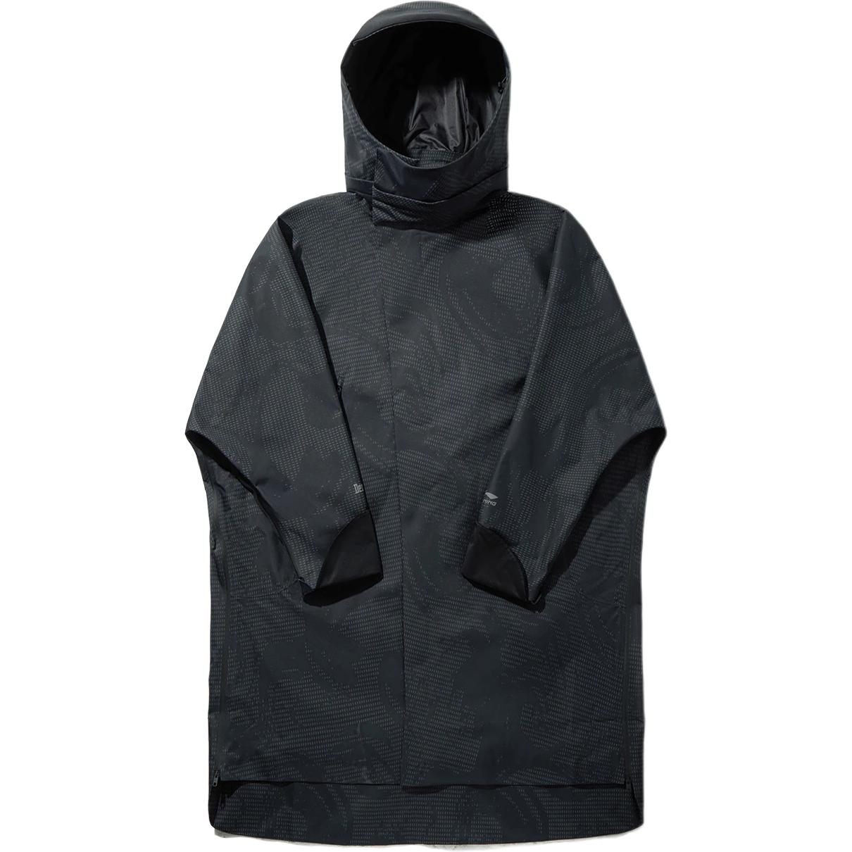 

Li Ning Серия Кунг-фу Толстовка с капюшоном Однотонная Ветрозащитная Свободного кроя Три в одном Ветровка Мужская Верхняя одежда AWBV133-1 XL