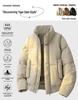 Men's Thick Winter Cotton Padded Stand Collar Jacket