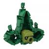 Bricklink MOC Ideen PVZ Spiel Pflanzen und Zombies Kampf Actionfiguren Sets Erbsenschützen Bausteine Kinderspielzeug Halloween Geschenk