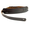 Leather Guitar Crossbody Strap Solid Color Bass Straps Belt Durable Electric Guitar Strap