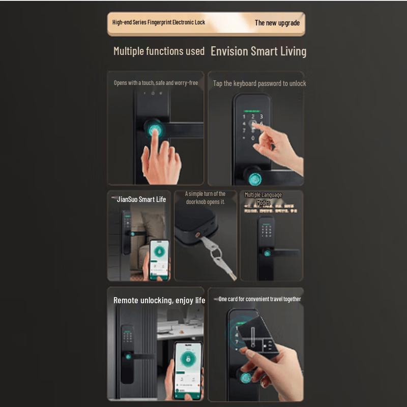 MINGJIA Smart Fingerprint Door Lock