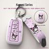 Cartoon Asian Dragon Car Key Cover for Toyota Levin, Camry, and Corolla