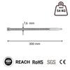 Cable ties Tretytki - UV 7.6 x 300 mm, black
