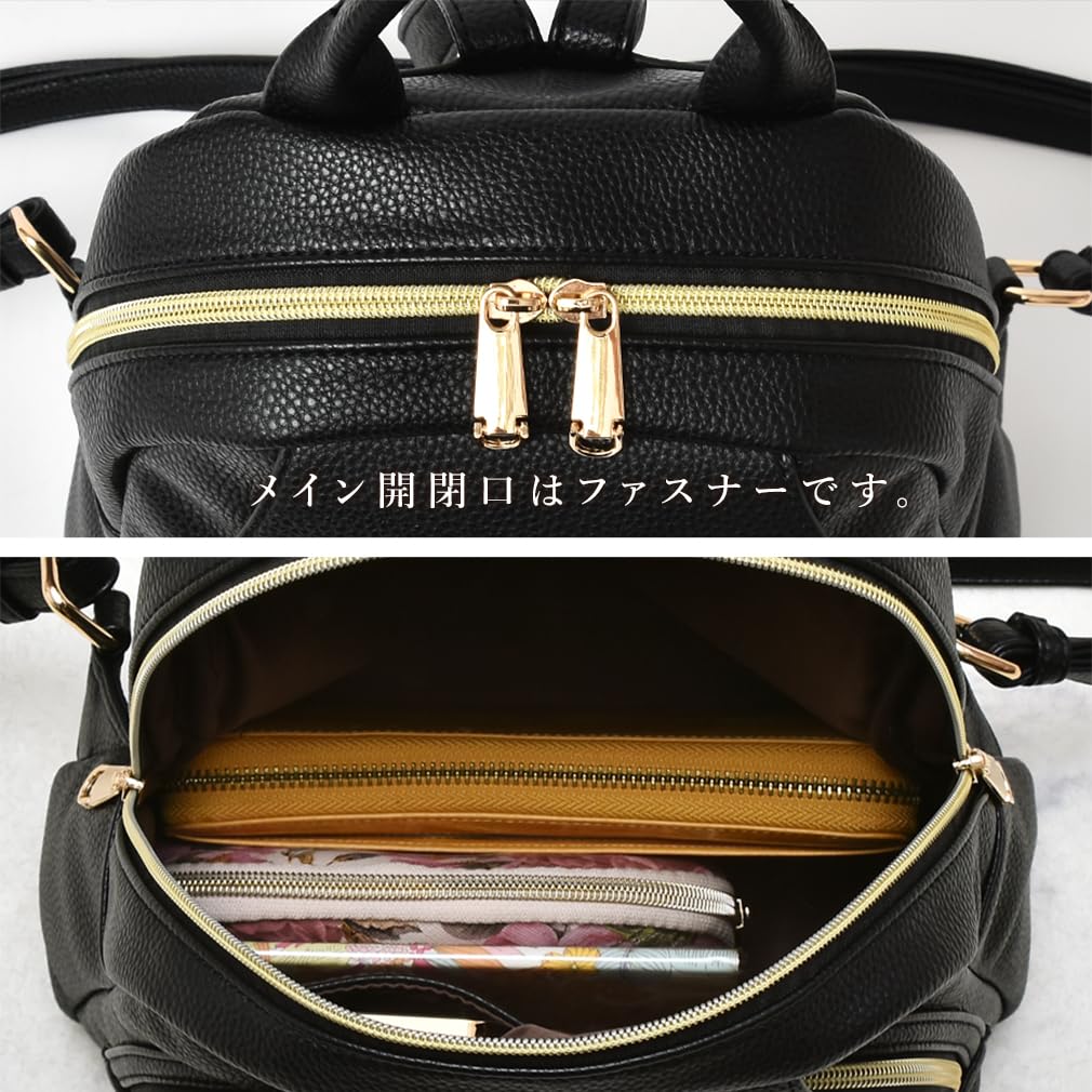 VITAFELICE Women's Flap Mini Backpack (sby2122p) (Smoke Pink)