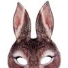 EVA Cosplay Bunny Mask Costume Adult Cosplay Mask Half Face Mask Costume