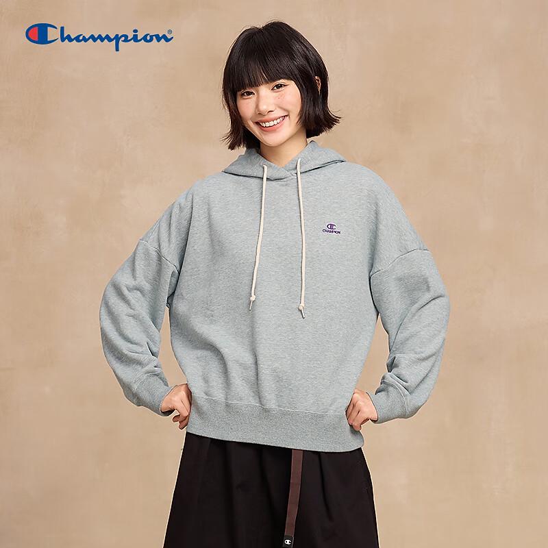 Champion Women s Embroidered Logo Hooded Sweatshirt L 5300₽