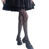 Women's Y2K Floral Lace Mesh Stockings - Spring/Summer Leg Shaping, Hollow-Out Design