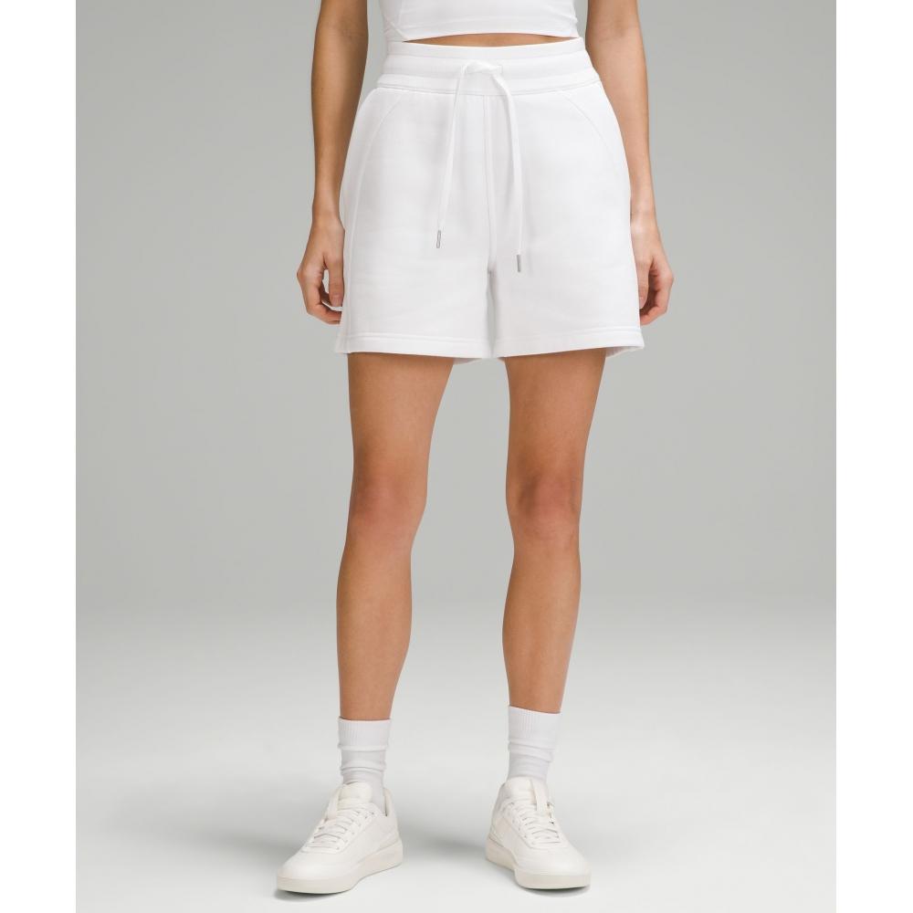 

Lululemon Scuba High Rise Short 5 White