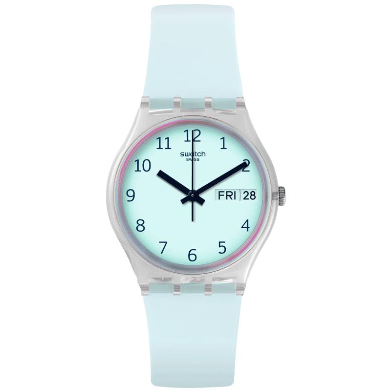 Swatch Endless Sky Blue Quartz Watch GE713