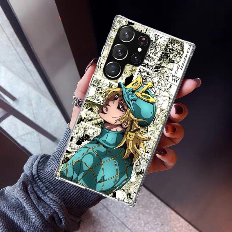 Custodia per Telefono JoJo Adventure Dio Diego Brando Per Samsung Galaxy S23 S24 S25 Edge S26 Ultra S22 + S21 Plus S20 FE Cover Silicone Pr