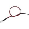 20pcs 12 Volt 5mm Blue Blinking LED Lights Emitting Diodes Pre Wired 7.9 inch DC 12v LED Light Clear Lens Small LED Lamps DIY Lighting Projects