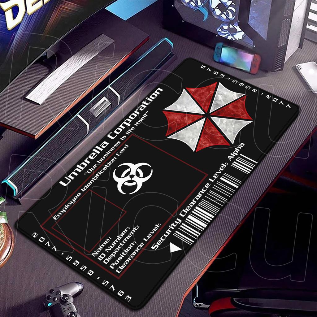 XXL HD Resident Evil Requiem Mouse Pad Rug Expand Desk Mat Large Non-slip Keyboard Ergonomic Office Rubber PC Accessories carpet