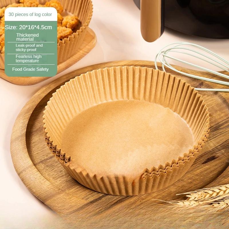 

Baking Supplies Air Fryer Accessories Non-stick Baking Mats Food Grade Paper Waxed Paper for Pastry Bakeware Kitchen Dining Bar