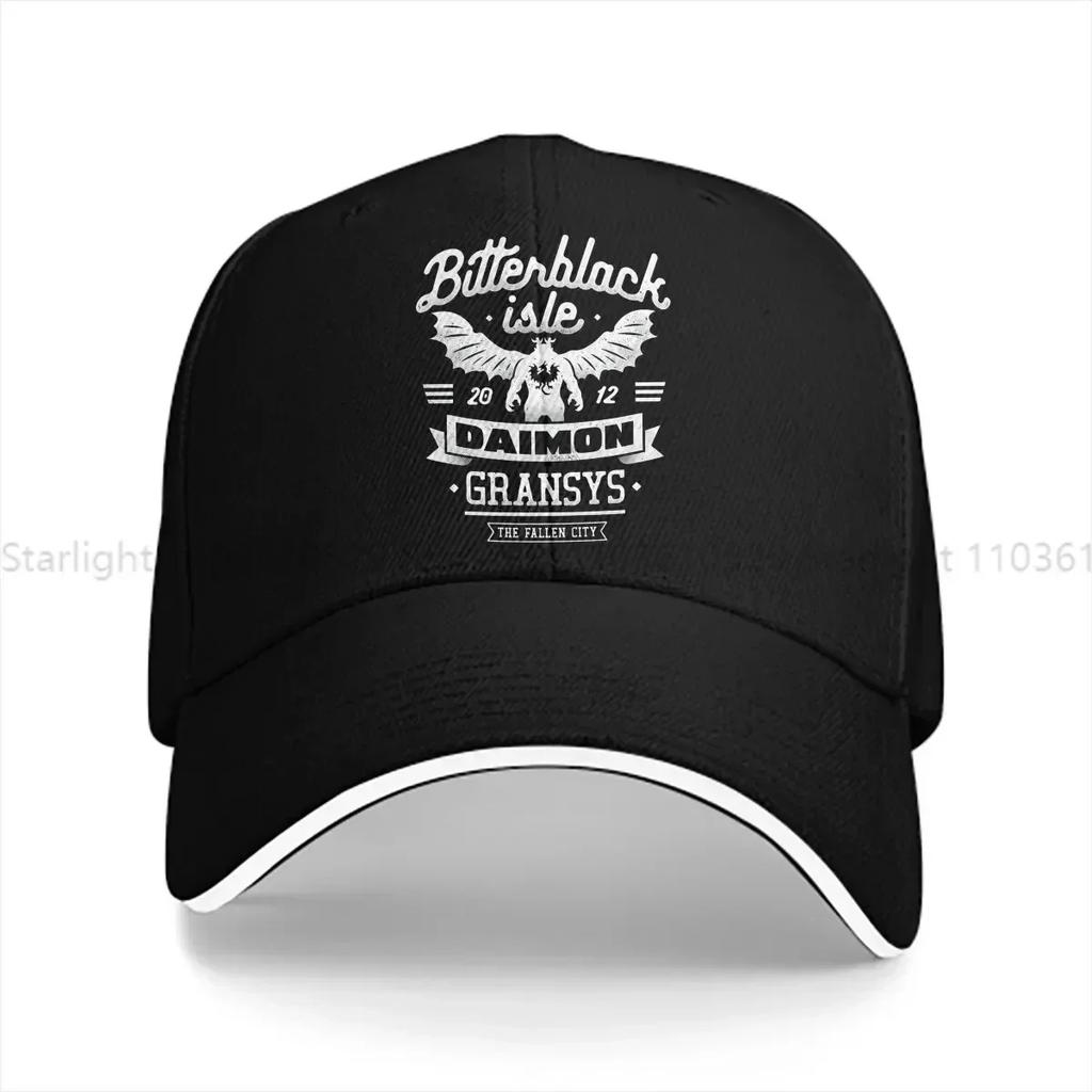Pure Color Dad Hats Bitterblack Isle Emblem Mens Hat Sun Visor Baseball Caps Dragons Dogma Peaked Cap