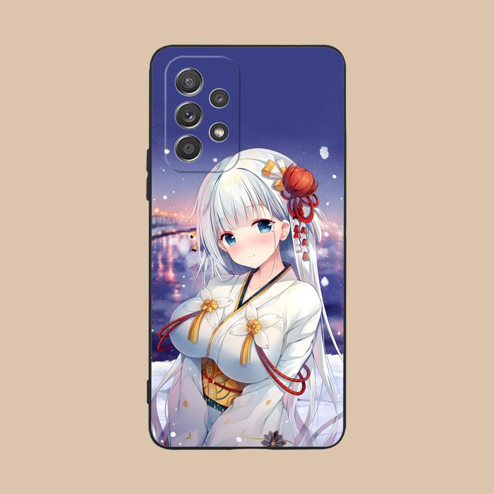 Azur Lane Shoukaku Phone Case for Samsung Galaxy A56 55 54 53 52 51 36 35 34 23 16 15 5G Soft TPU Shockproof Cover