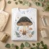 Mystical Mushroom T-Shirt – Fantasy Forest Magic Graphic Tee A121