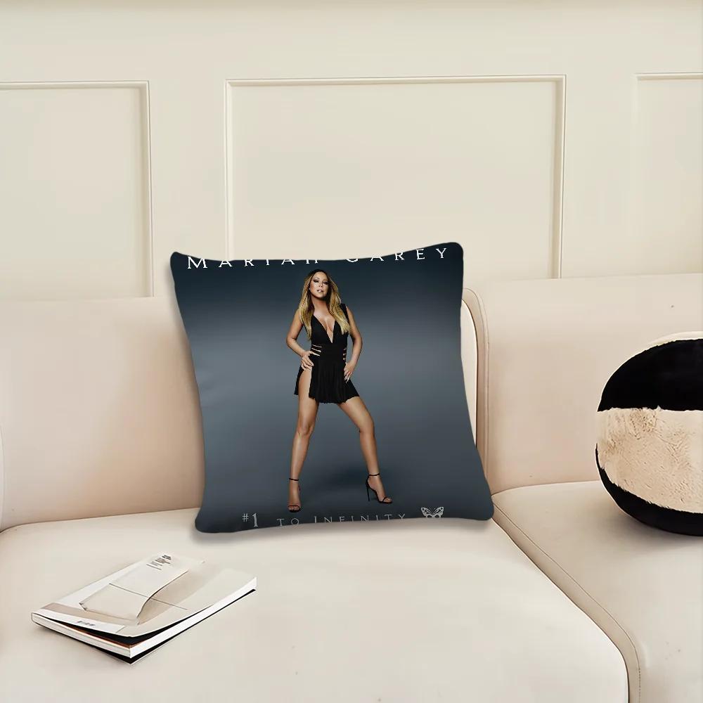 

Певица M-Mariah Carey Радужное украшение Комната Дом Диван гостиная Офис Автомобиль Скандинавская простота Наволочка 40x40cm 16x16in
