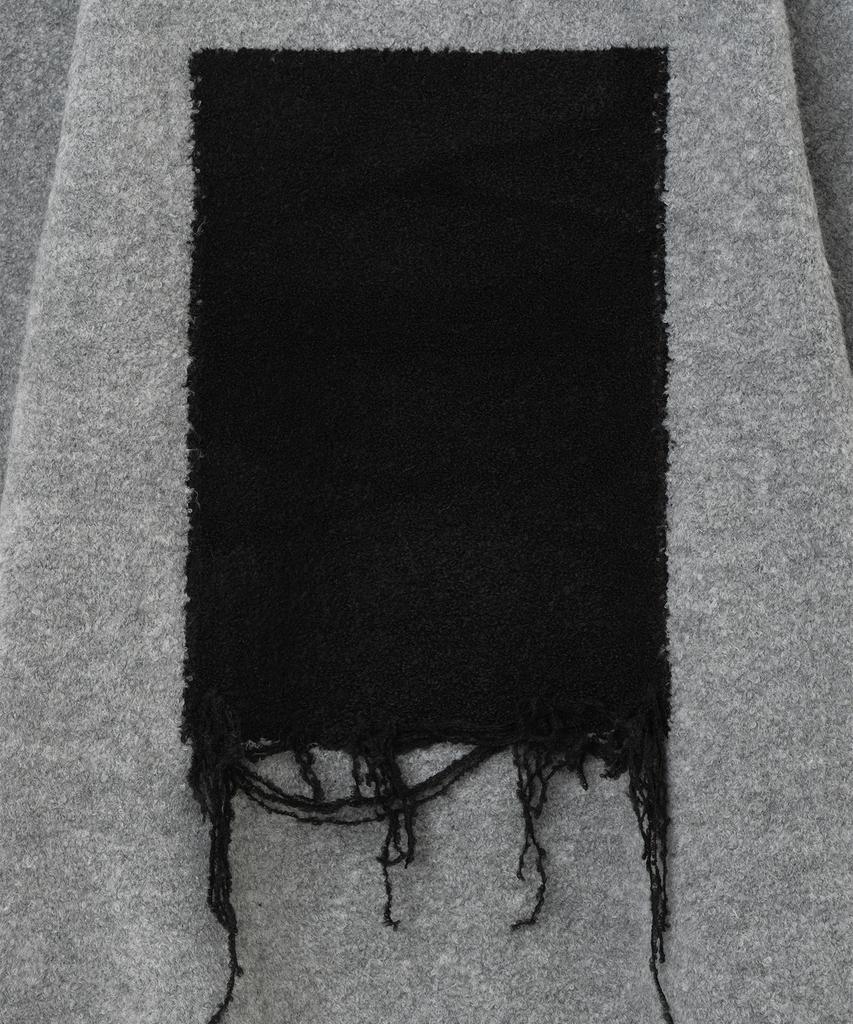 MILLO WOMEN Boucle Square Pullover Knit [Gray]