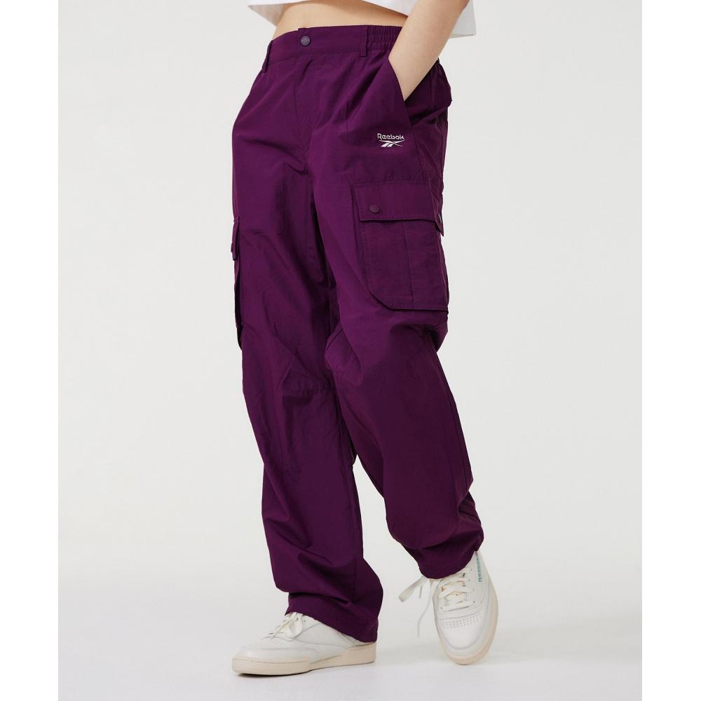 Buy Reebok Varsity Woven Cargo Pants Purple at affordable prices