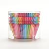 Neu Regenbogen farbe 100 stücke cupcake liner backen cupcake papier muffin fällen Kuchen box Cup tray