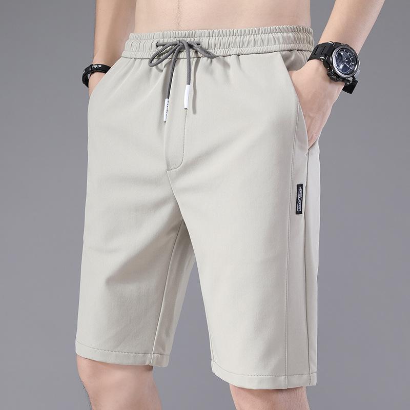 Pánské šortky Letní ležérní Pětipalcové šortky Volné Měkké Všestranné Pánské šortky Tenké Pánské kalhoty Na nošení Ledové hedvábí