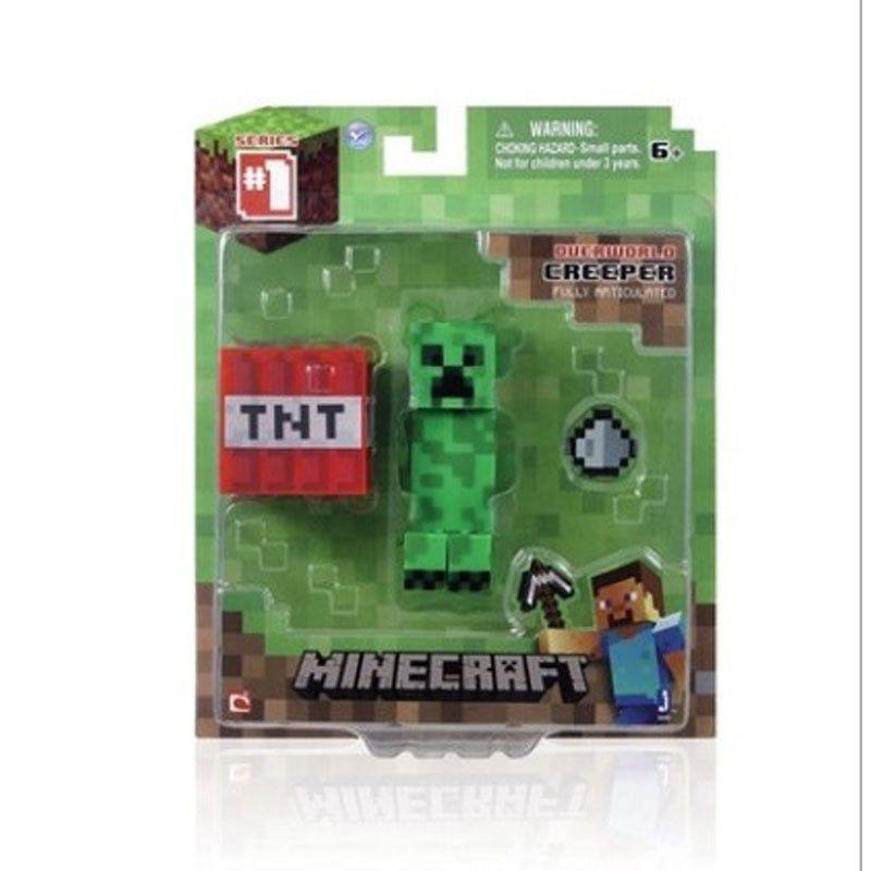 Minecraft Puslespils Actionfigurer Samling Høj Kvalitet Boligdekoration Og Gave Til Spillere