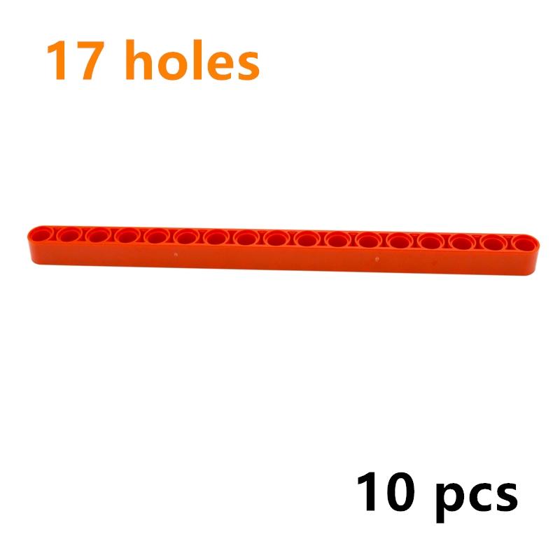 1x17 Thick Hole Arm Liftarm Assembles Particles Car Robot Educatinoal Building Blocks DIY Technical Construction Toys