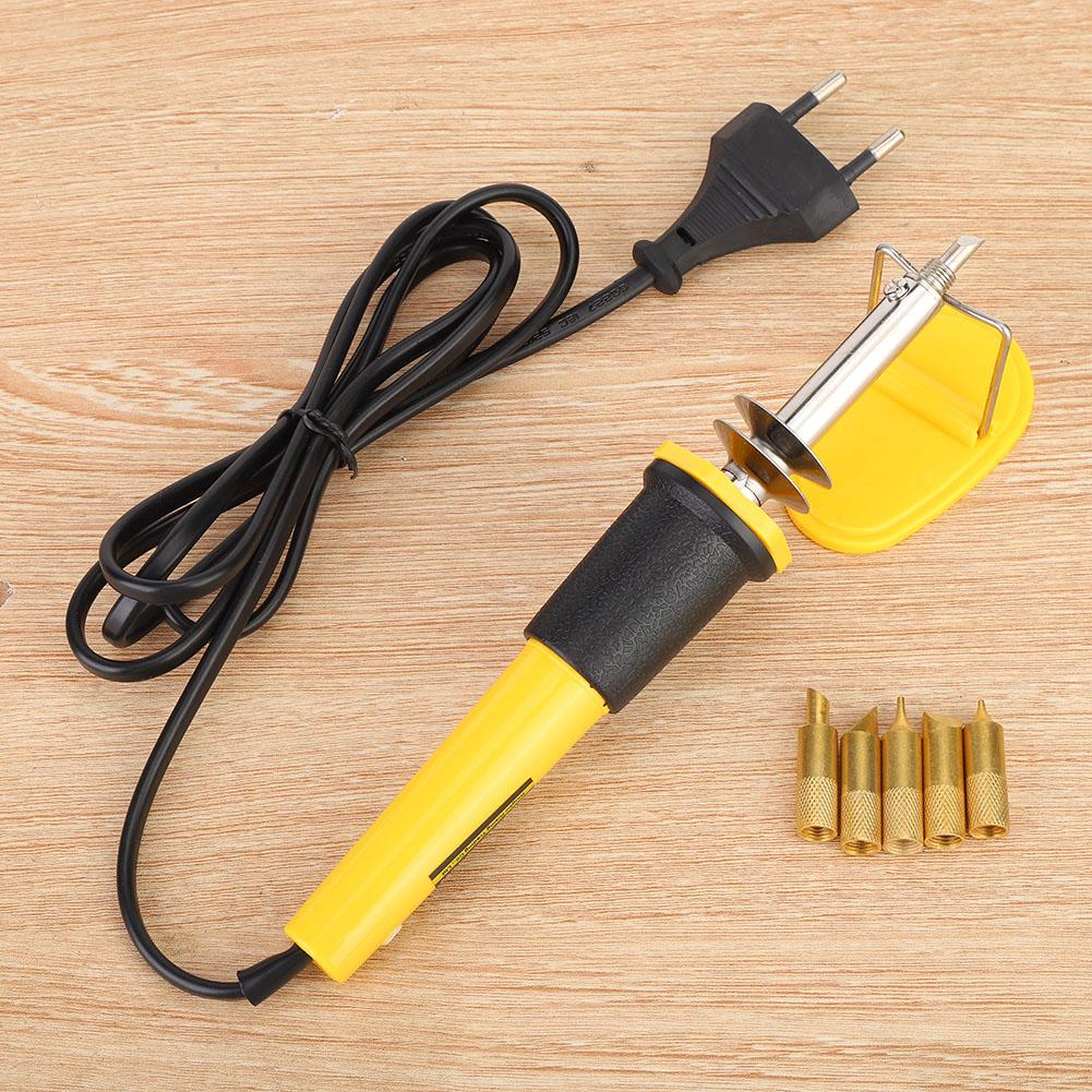 Pyrography Pen Leather Wood Craft Electric Woodburner Leather Tool   40W
