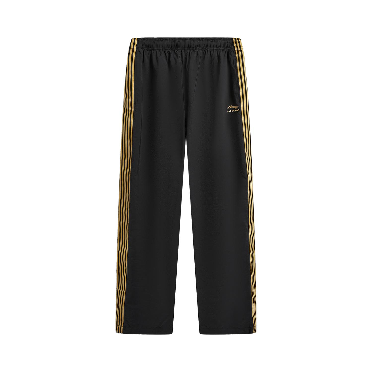 

Li-Ning Sports Lifestyle Series Letter Print Straight Leg Casual Pants Men pants AYKW365-1 3XL
