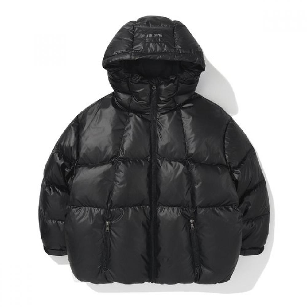 Bluetail Men Black Hooded Down Jumper Azh3jp01bk