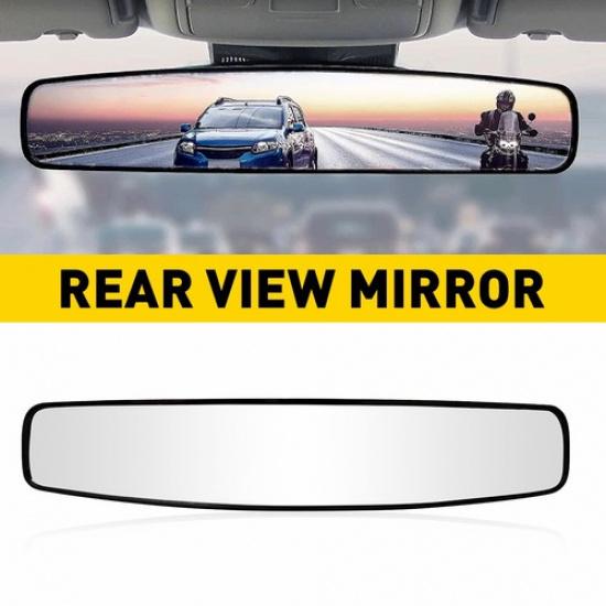 Universal Mirror XL Rear View Vision Wide 17 Angle inches Convex Truck Car SUV