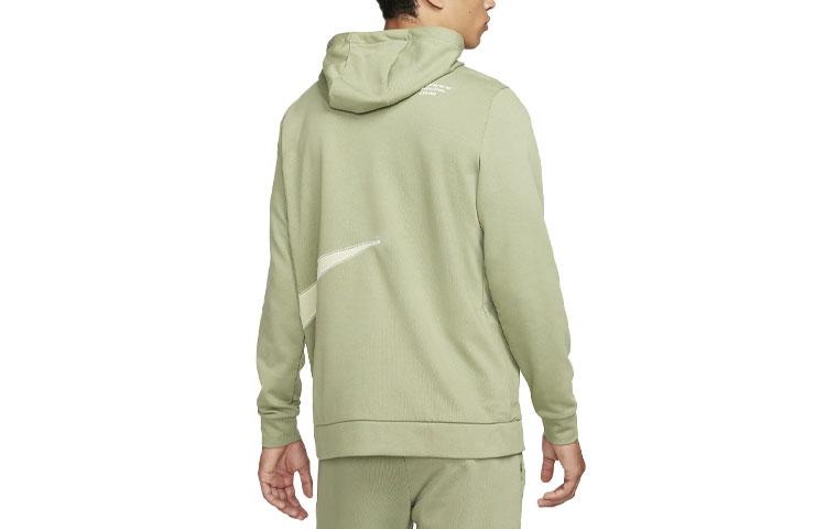 Nike Sweatshirts Men's Green Hooded Moderate Regular FB8575-386