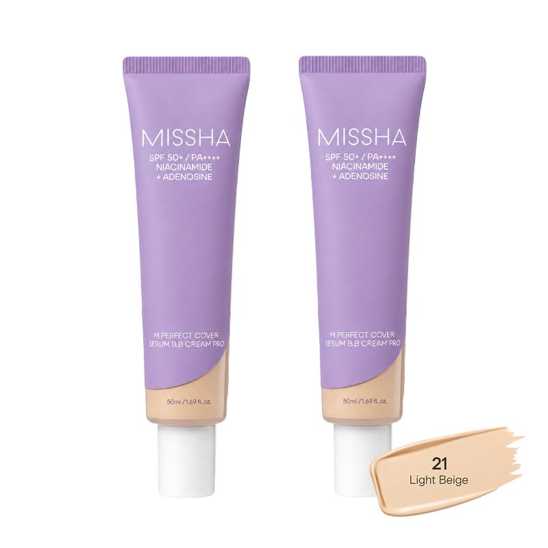 [MISSHA] BB-Creme SPF42, mit Rosmarin- und Kamillenextrakten, Nr.21, 50ml