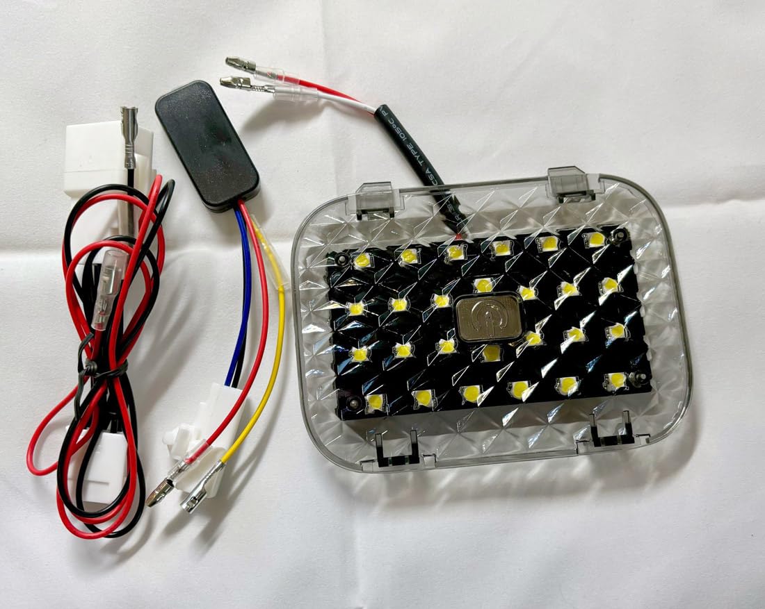 

Wiring Solutions for the Latest 40 Series Alphard and LED Luggage Lamp Extension Touch Switch for Includes Installation Instructions with Color Images