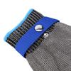 Cut Resistant Stainless Steel Anti-Slip Silvery Work Gloves Grade 5 for Personal Care