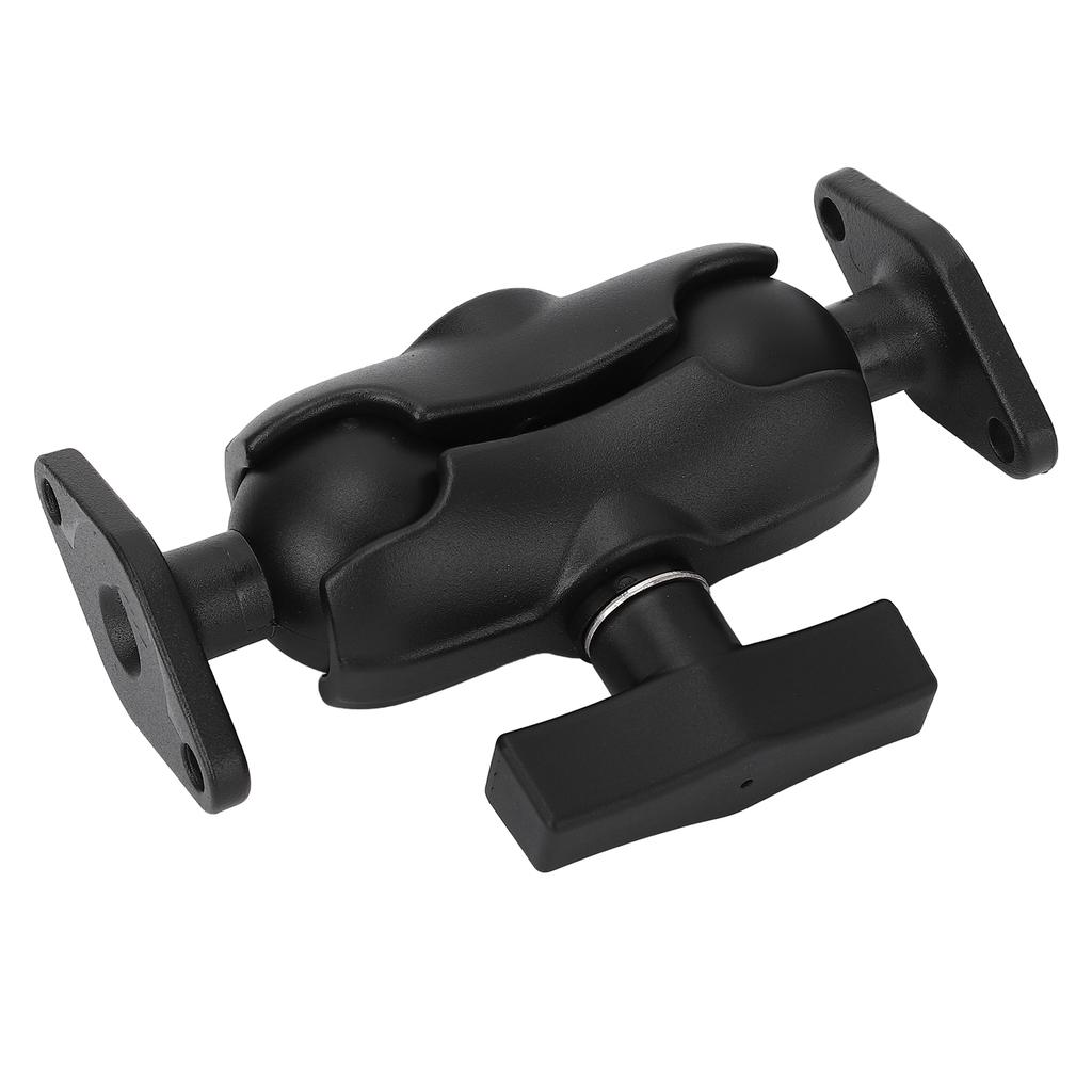 Double Ball Mount Aluminum Alloy Double Socket Arm Ball Mount with 1.5 Inch C Size Ball Adapter for