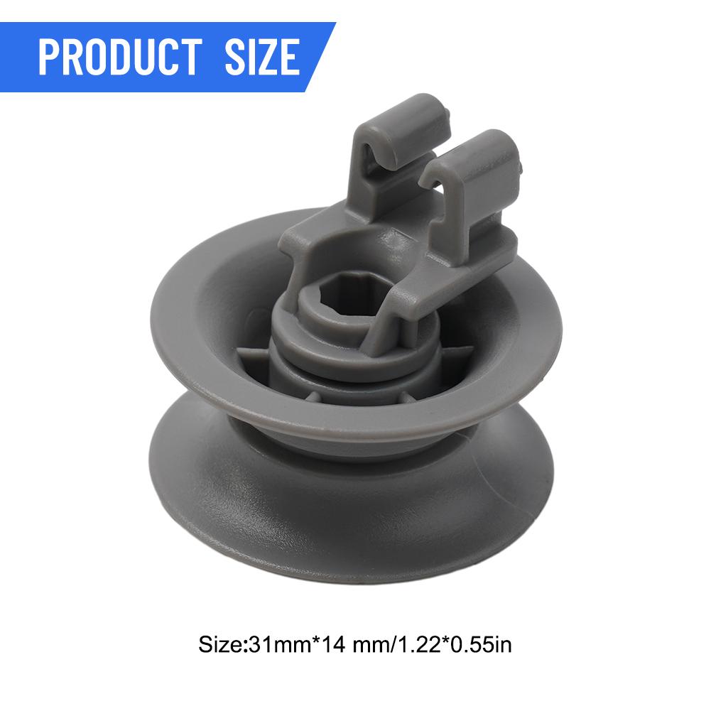 4X Basket-Roll-Parts For Dishwasher Top Basket-Universal For Bosch For Siemens