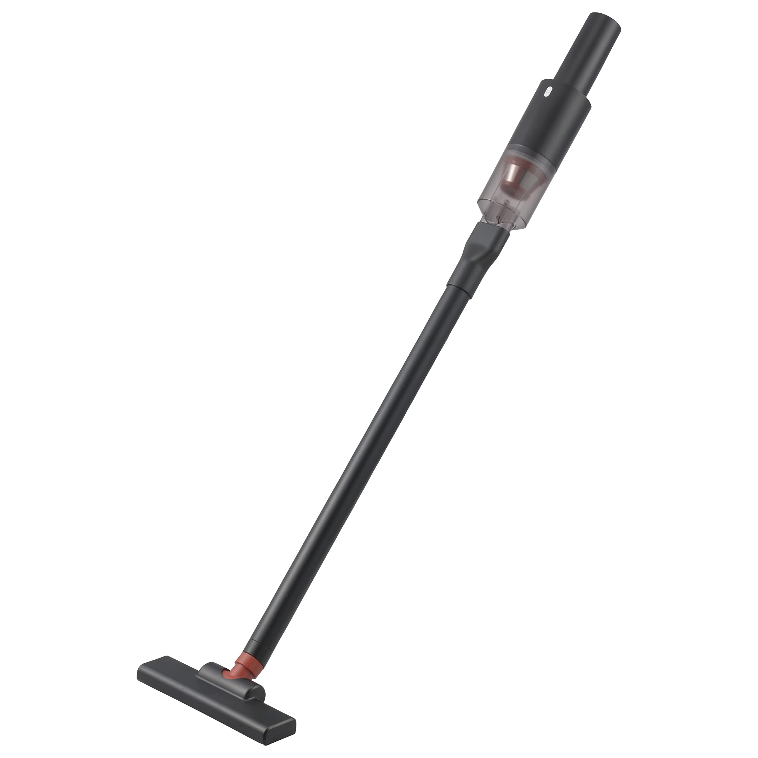 

OHM Electric Vacuum Cleaner Rechargeable Stick Cleaner 2WAY Stick Handy Cleaner USB Rechargeable No Paper Bag Required Comes with 5 Attachments чорний