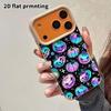 Phone Case: 2D Flat Lambskin Suitable for iPhone 18, 17, 16, 15, 14, 13 Pro Protective Cases, Halloween Patterns, Christmas and Halloween Gifts